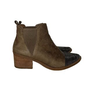 Report zarega toe chain detail ankle boot SIZE 7.5